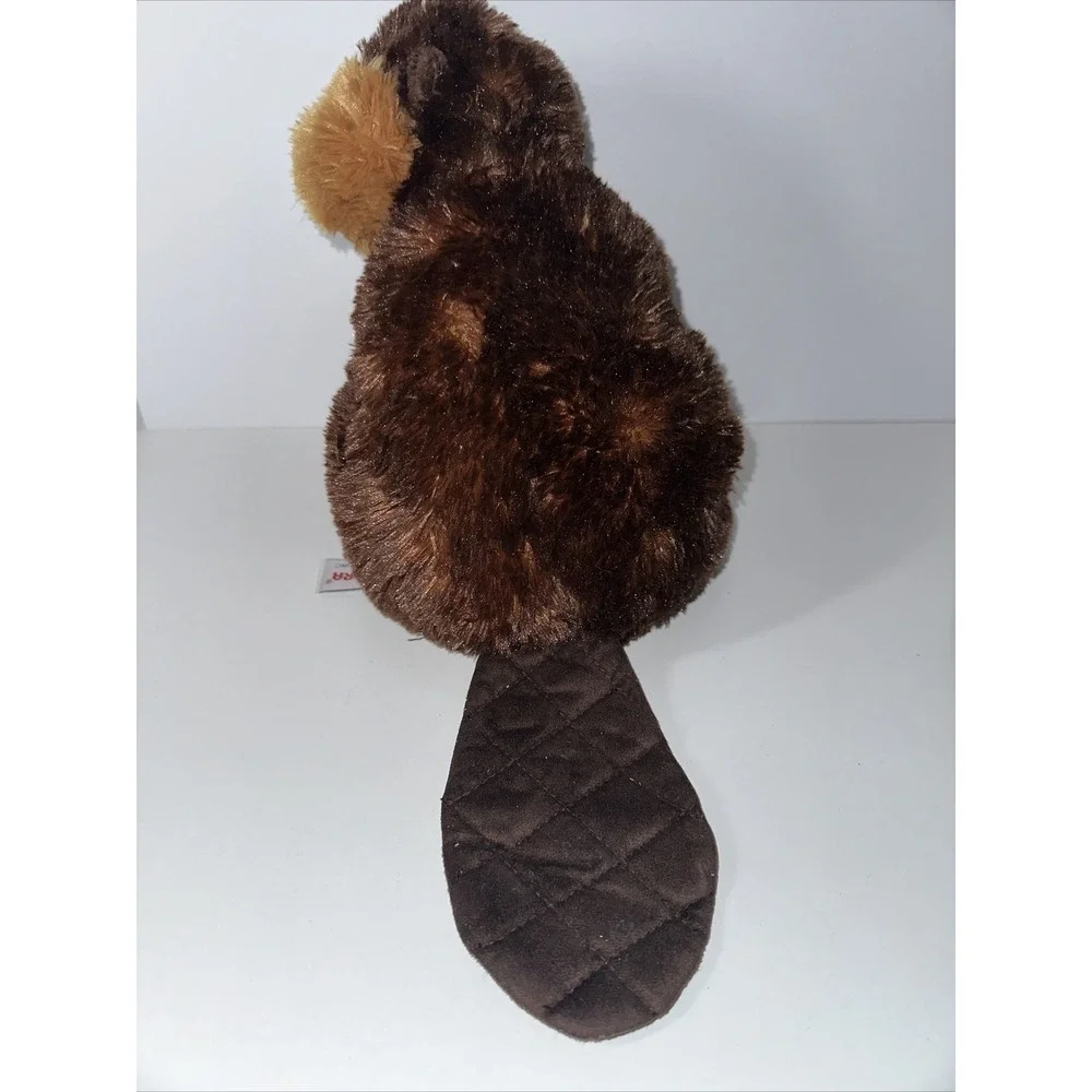 Set Of‎ 2 - Aurora Flopsies Collection BEAVER Soft & Cuddly Plush Stuffed Animal